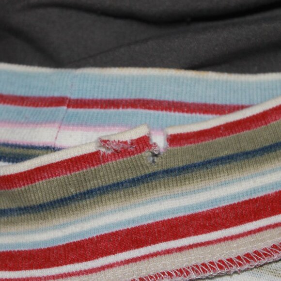 Vintage Haband Women's Light Gray Long Sleeve Floral Sweater Size Large - Picture 11 of 11